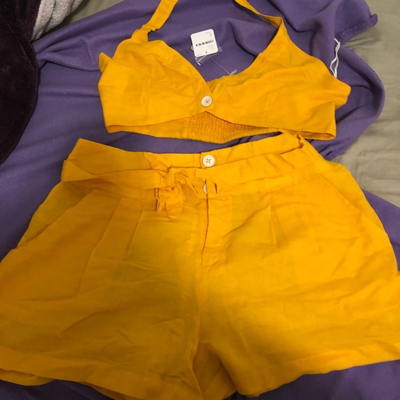 Free People Dresses & Skirts - Yellow set - free people